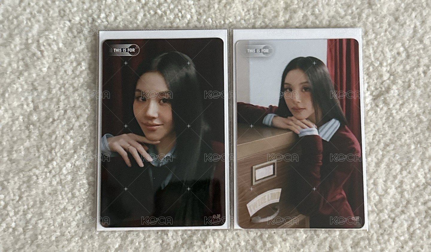 彩透卡制服組2張