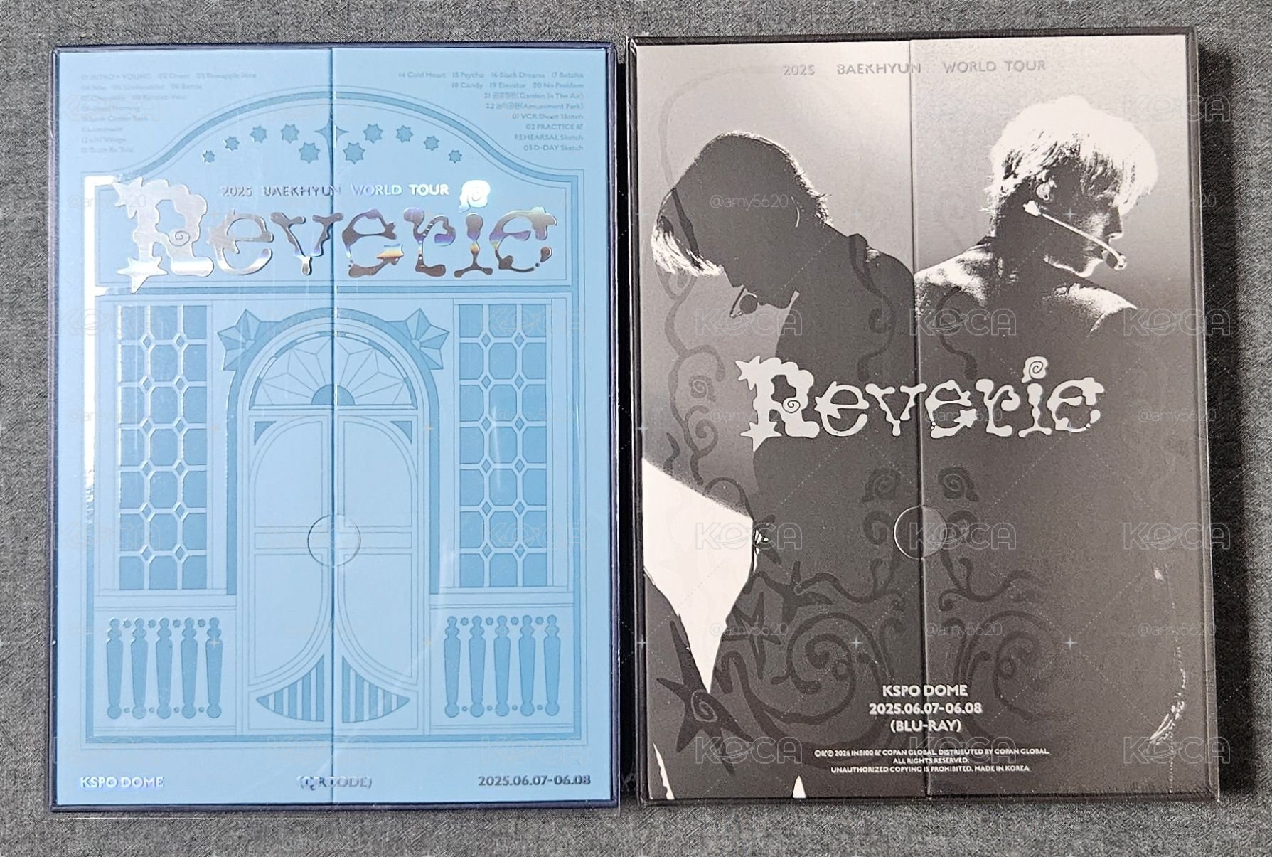 伯賢 二巡DVD 藍光版、QR版