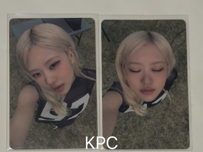 BLACKPINK ROSÉ PUMA小卡