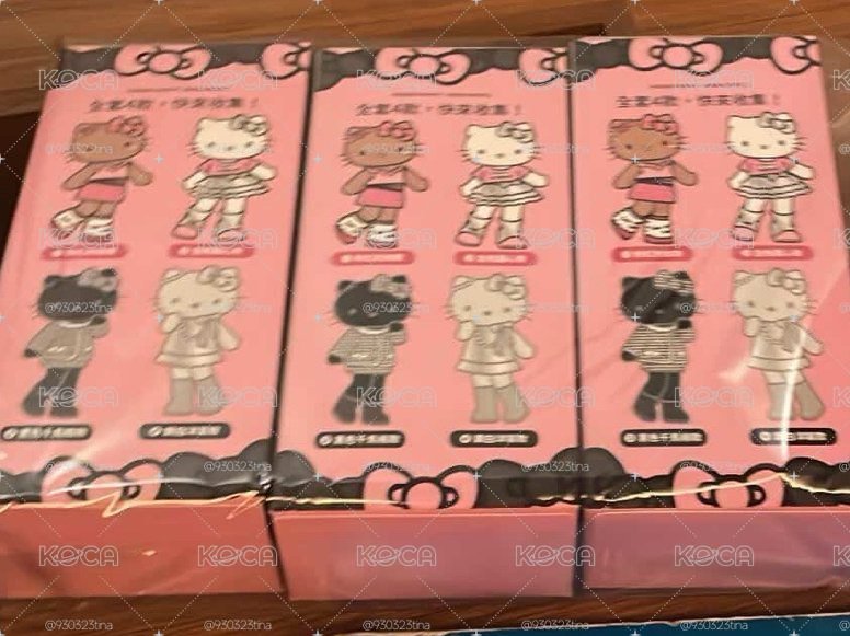 長腿Hello Kitty絨毛吊飾