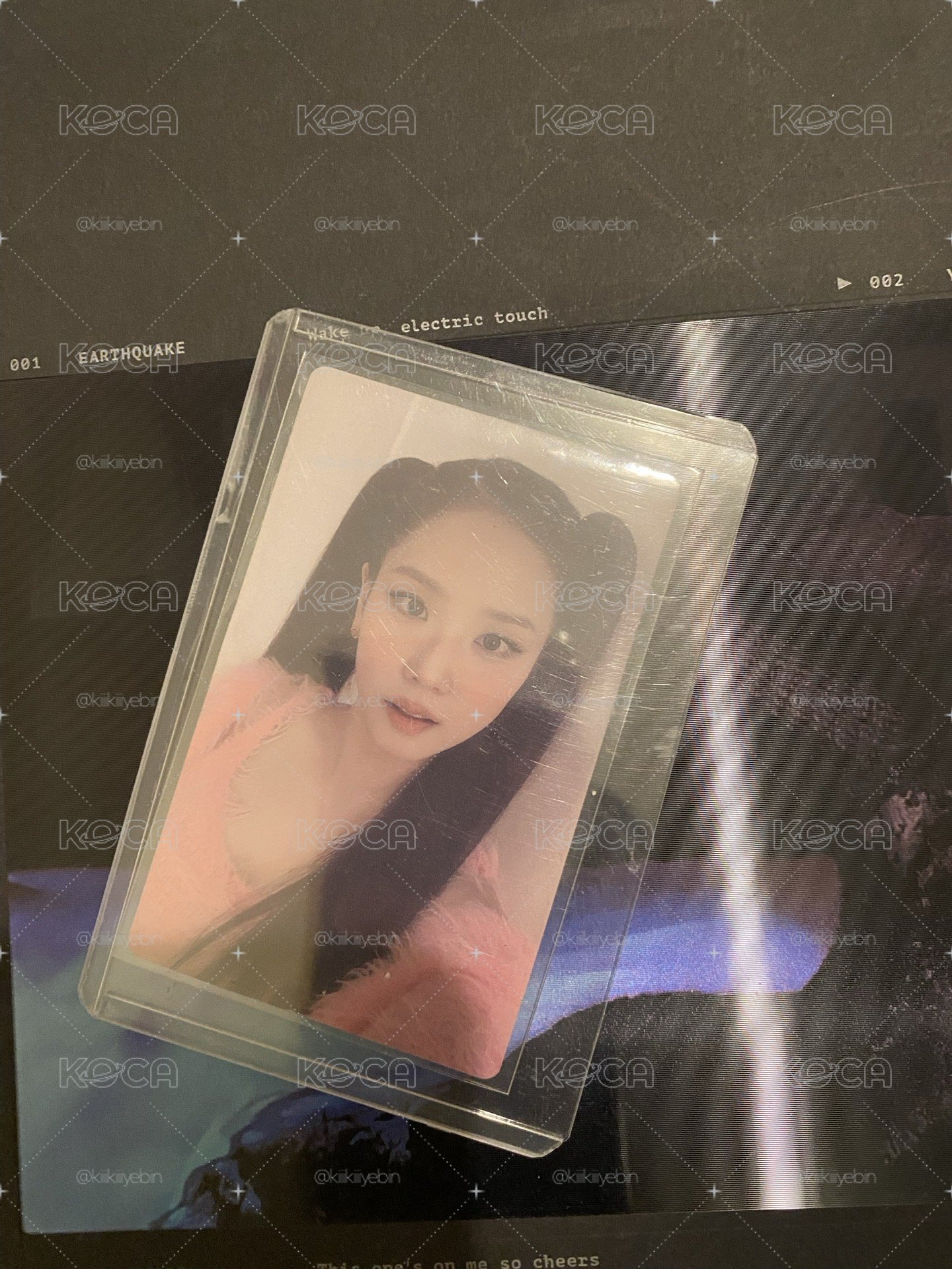 JISOO 雙馬尾 特典卡