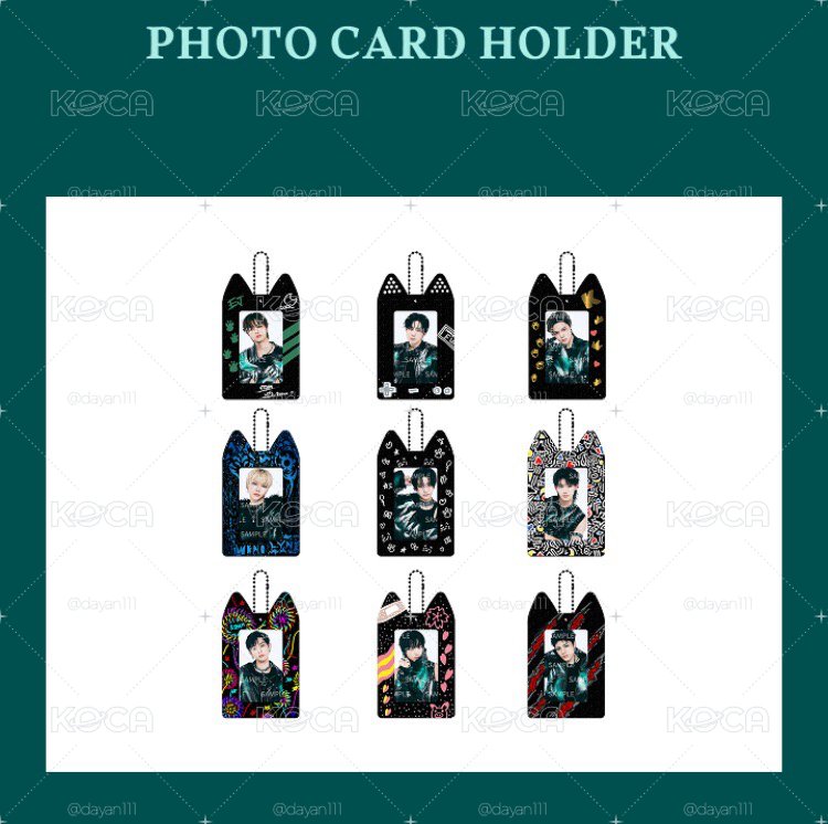 &TEAM BLAZE THE WAY PHOTO CARD HOLDER 卡套 FUMA NICO HARUA 現貨