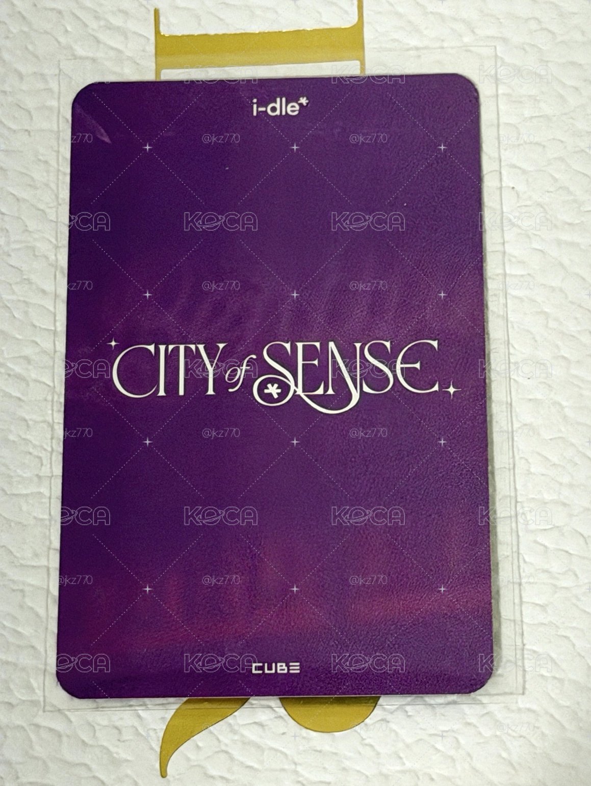 【現貨】i-dle 韓國場展覽 舒華滿額卡