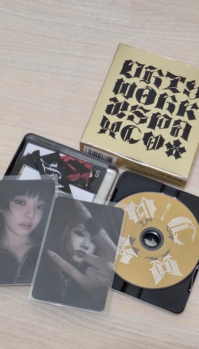 aespa dirty work 鐵盒 金 已拆全專