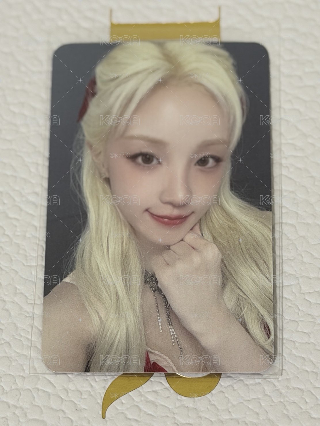 【現貨】i-dle 韓國場展覽 雨琦滿額卡 