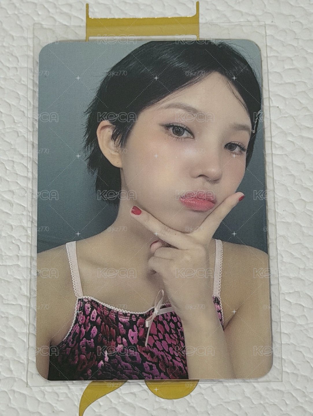 【現貨】i-dle 韓國場展覽 小娟滿額卡 