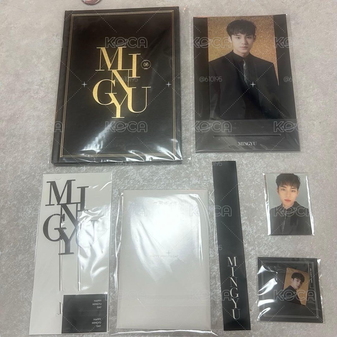 mingyu birthday package ver.1