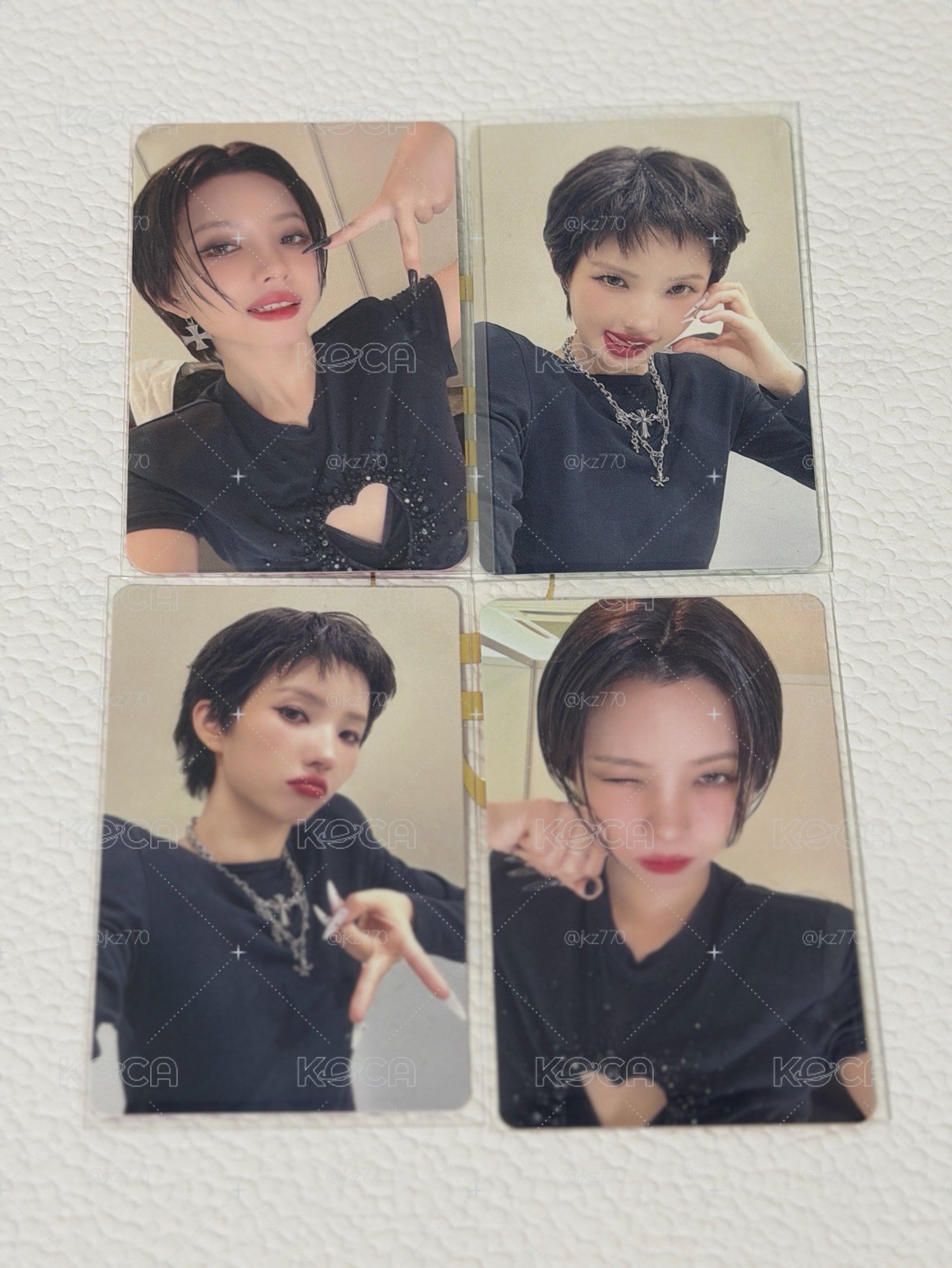 【現貨】i-dle 小娟 日專特典4張小盤