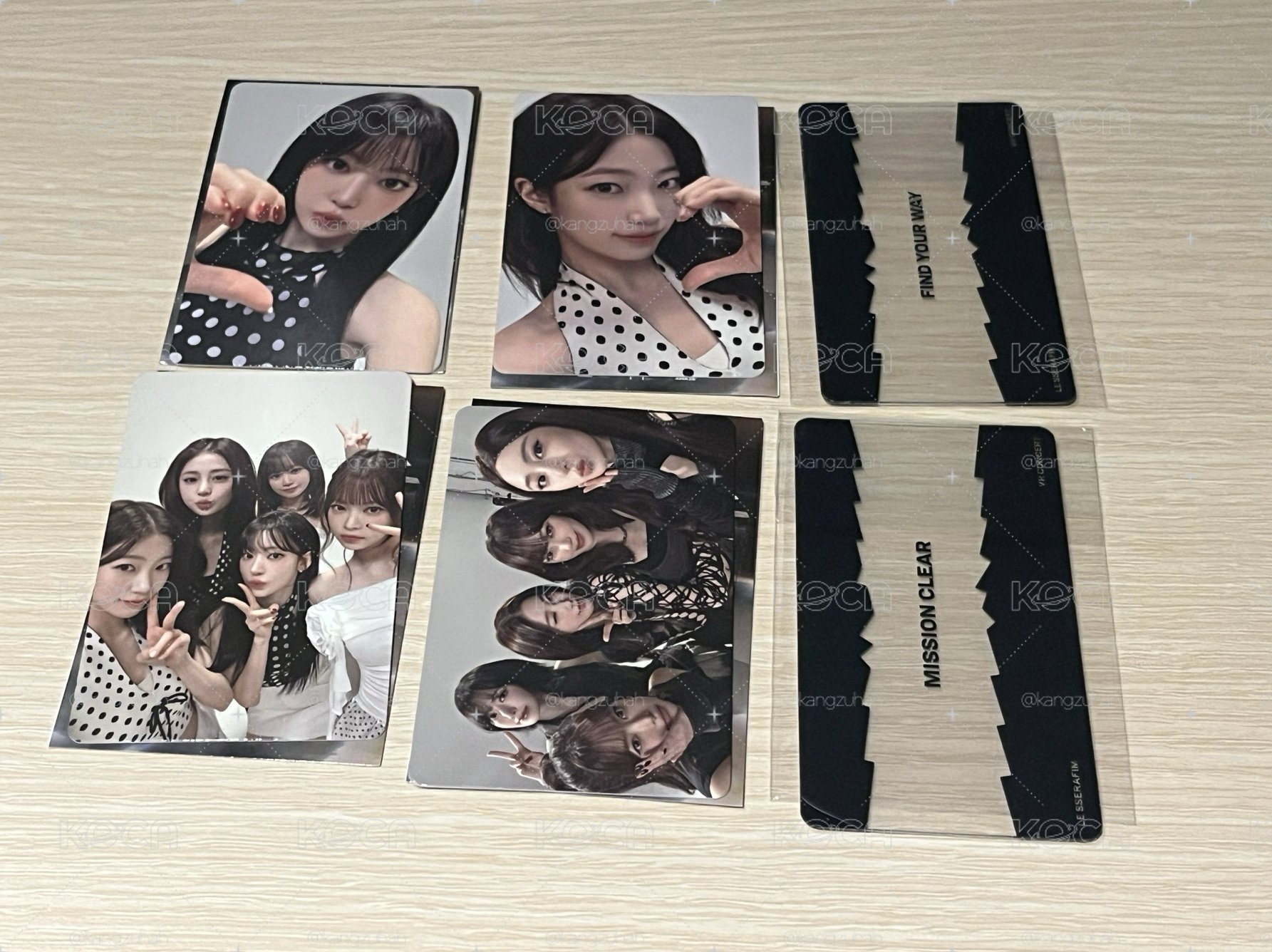 INVITATION 2.0 電影卡 櫻花 一葉 團卡一套 兩張標語卡