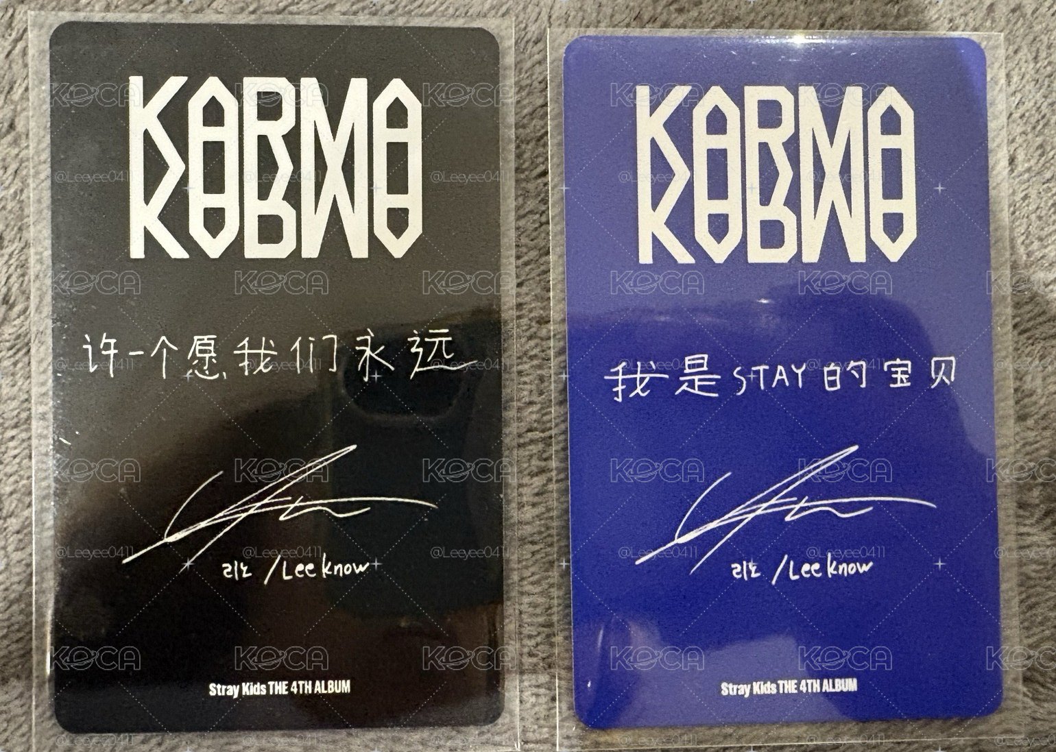 藍髮旻✨手寫中背簽名