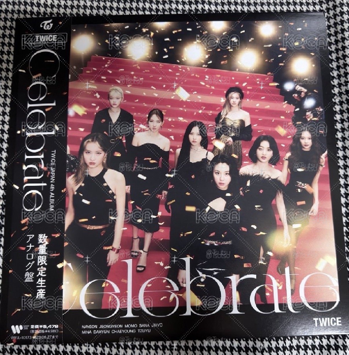 (現貨 紙箱寄出 可當日寄出）絕版限量 TWICE 黑膠 celebrate 日本 黑膠 唱片