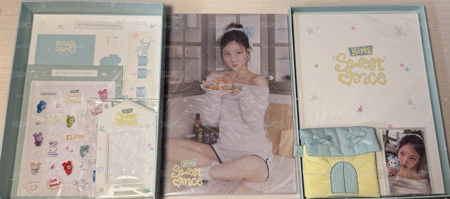 TWICE 五期會員禮一套（不含會員卡）