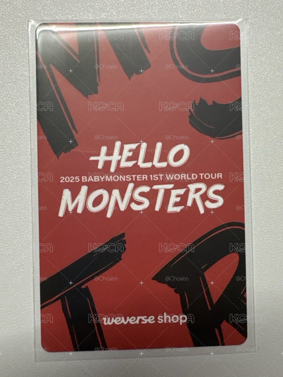 25世巡 首爾展位 入場卡 / 場限卡 ver.C