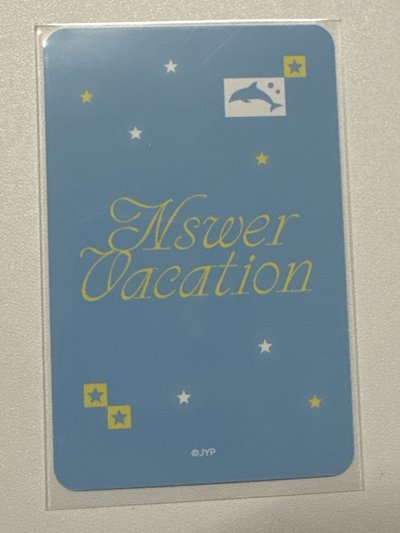 NSWER VACATION 隨機卡 Lily
