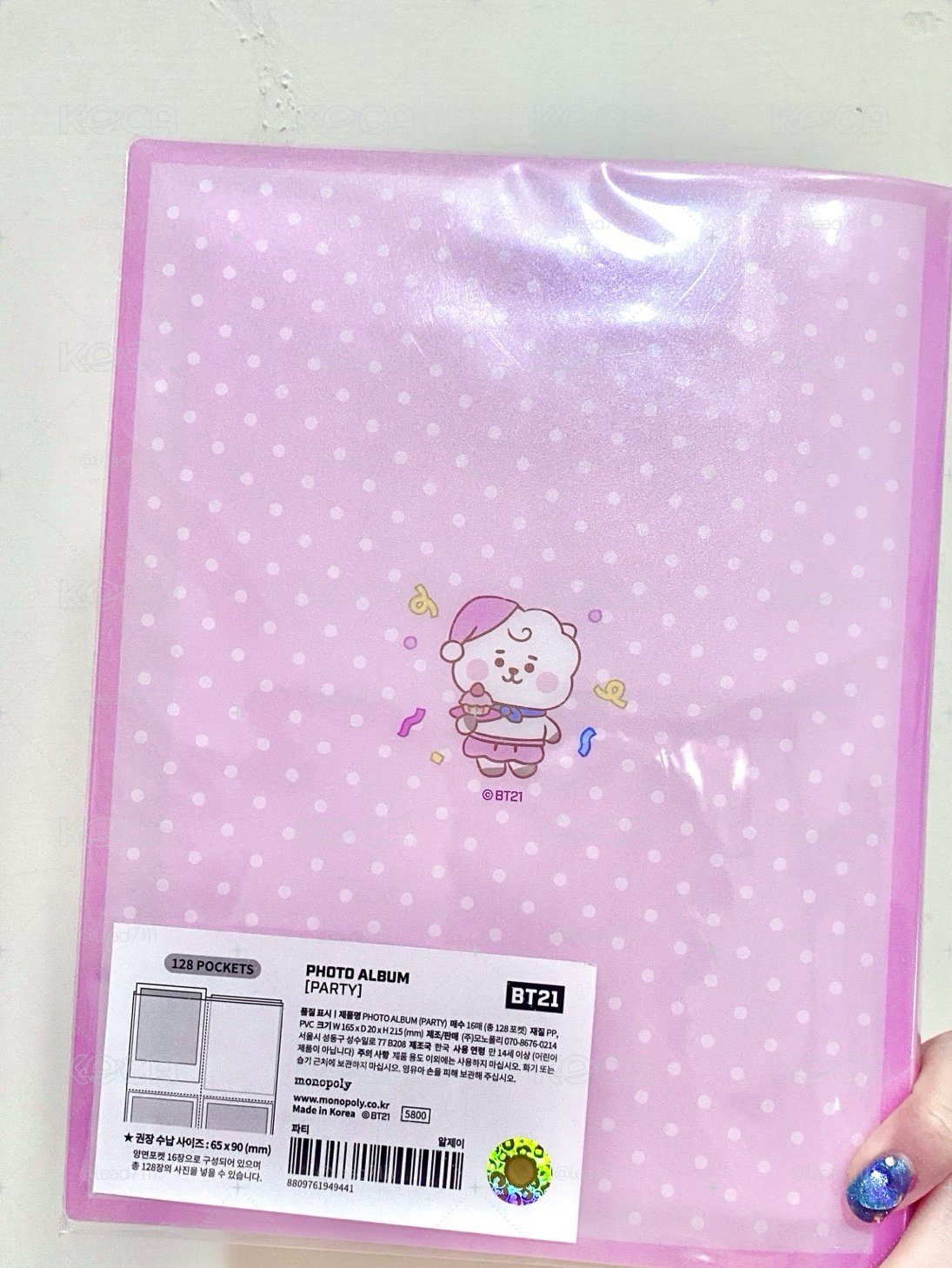 BT21 RJ 卡冊 JIN 金碩珍 防彈少年團