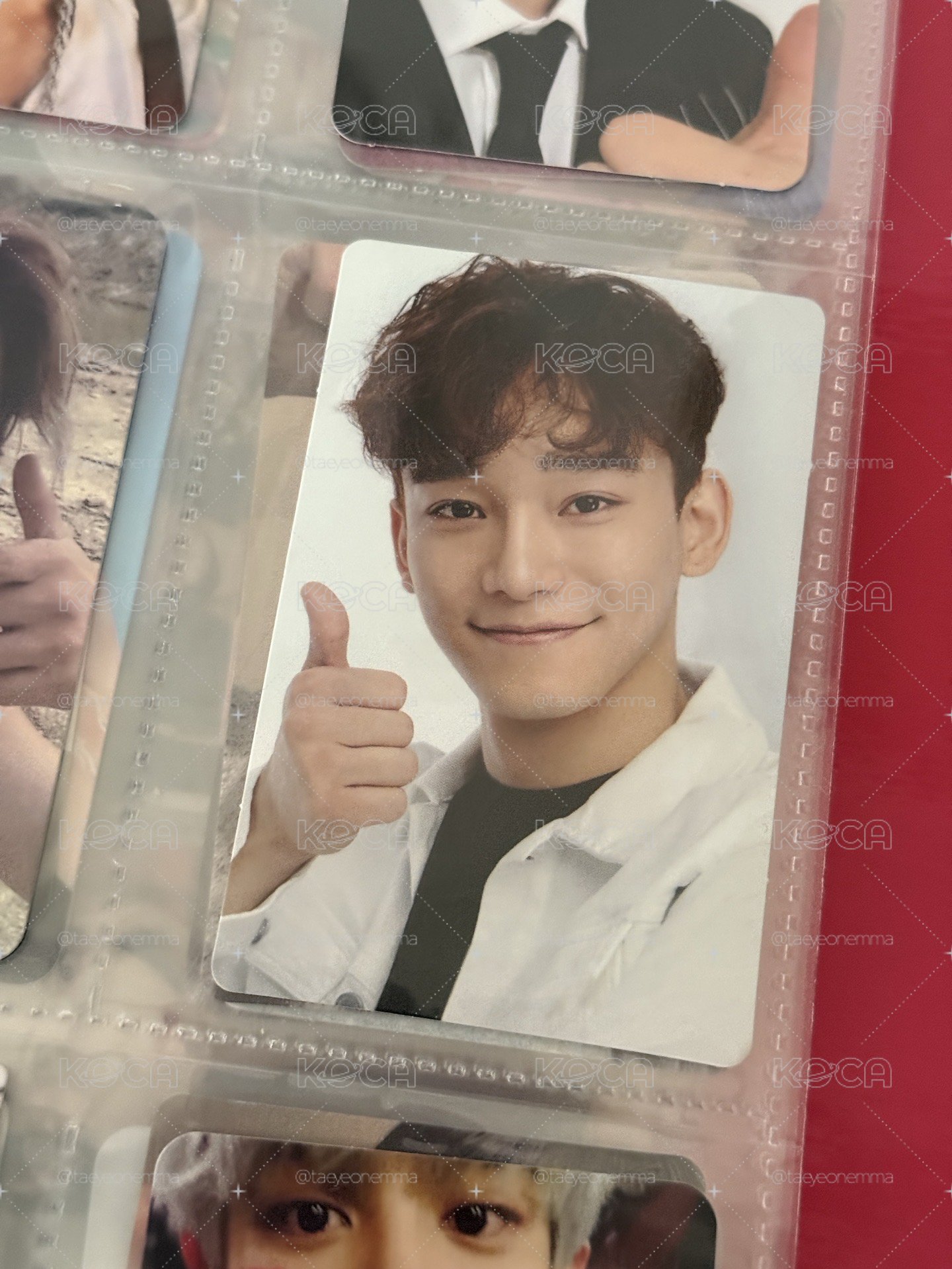 Chen四巡特典卡