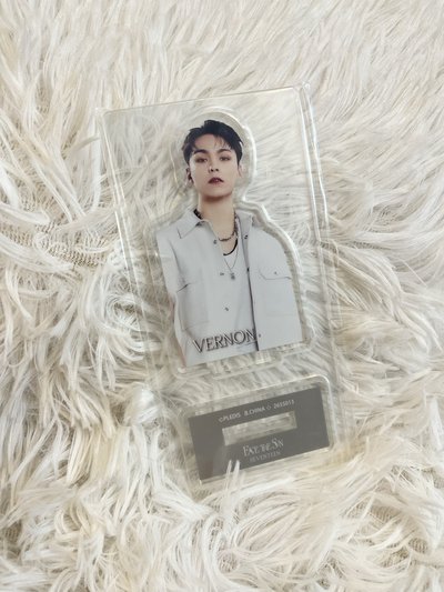 face the sun Vernon 立牌
