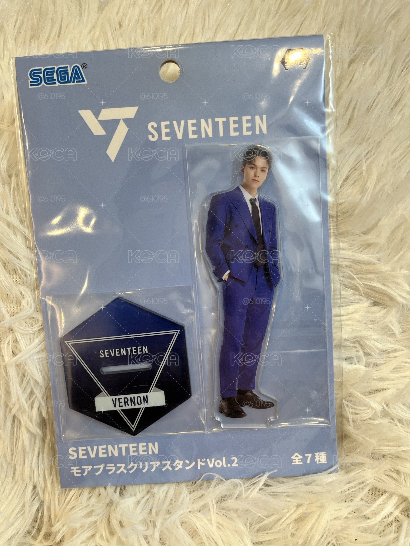 sega聯名 Vernon 立牌