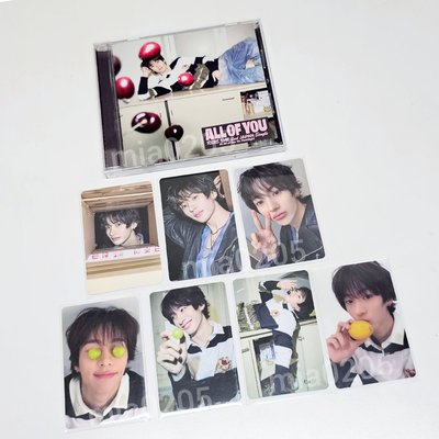 RIIZE 日專 ALL OF YOU Anton單封+7張卡