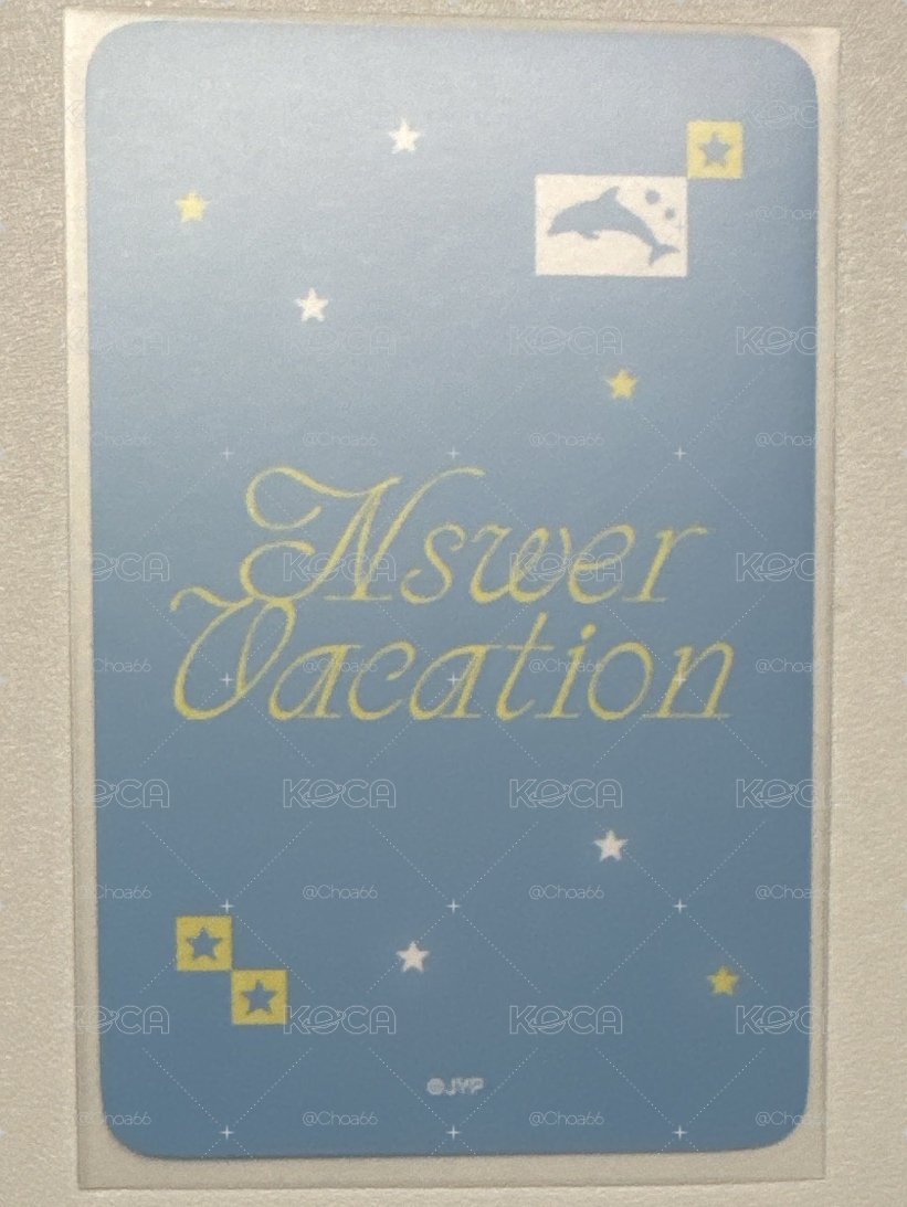 NSWER VACATION 隨機卡 