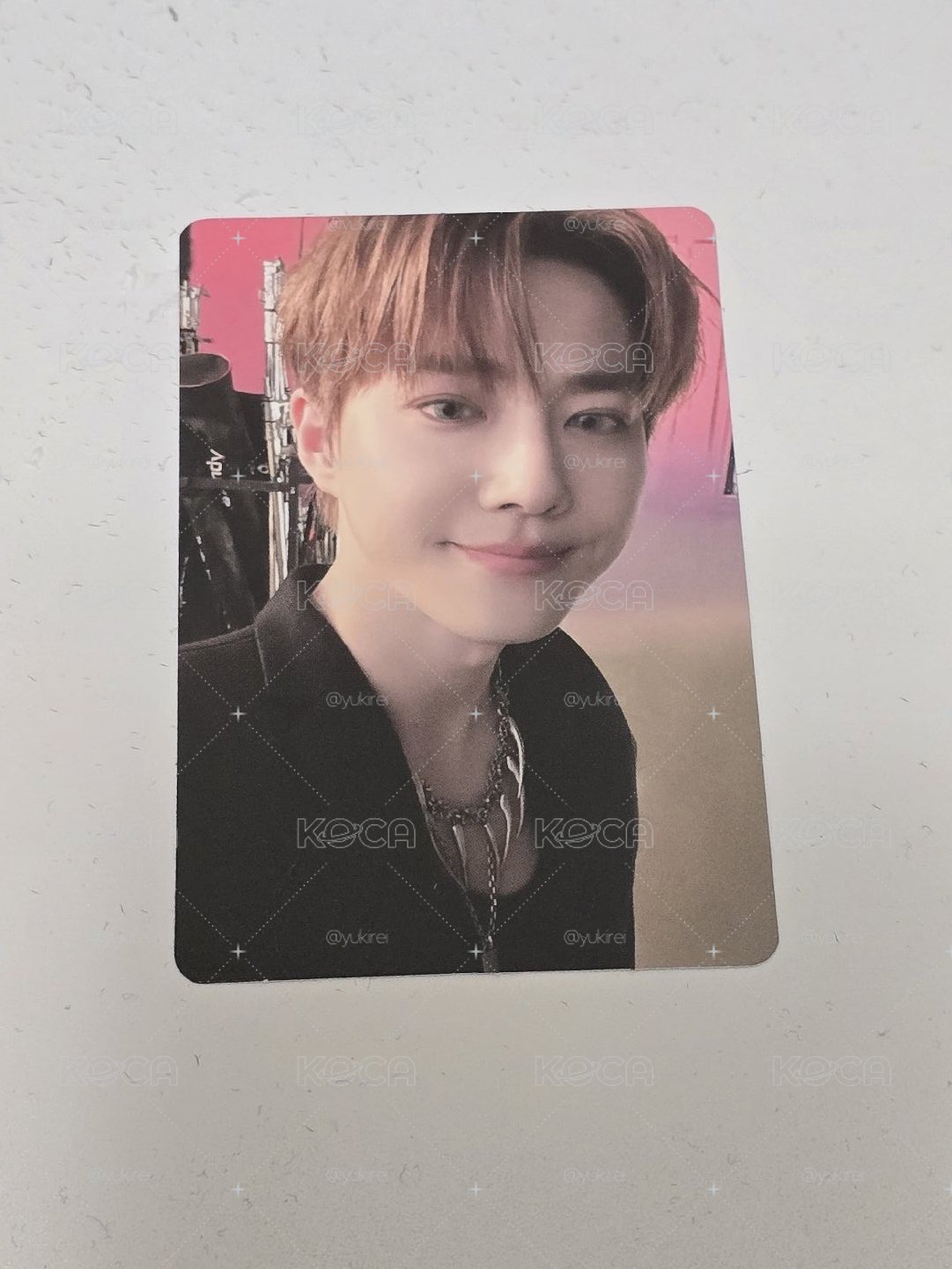 exo 快閃店 SUHO 滿額卡