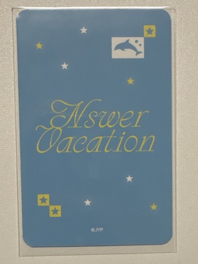 NSWER VACATION 隨機卡 