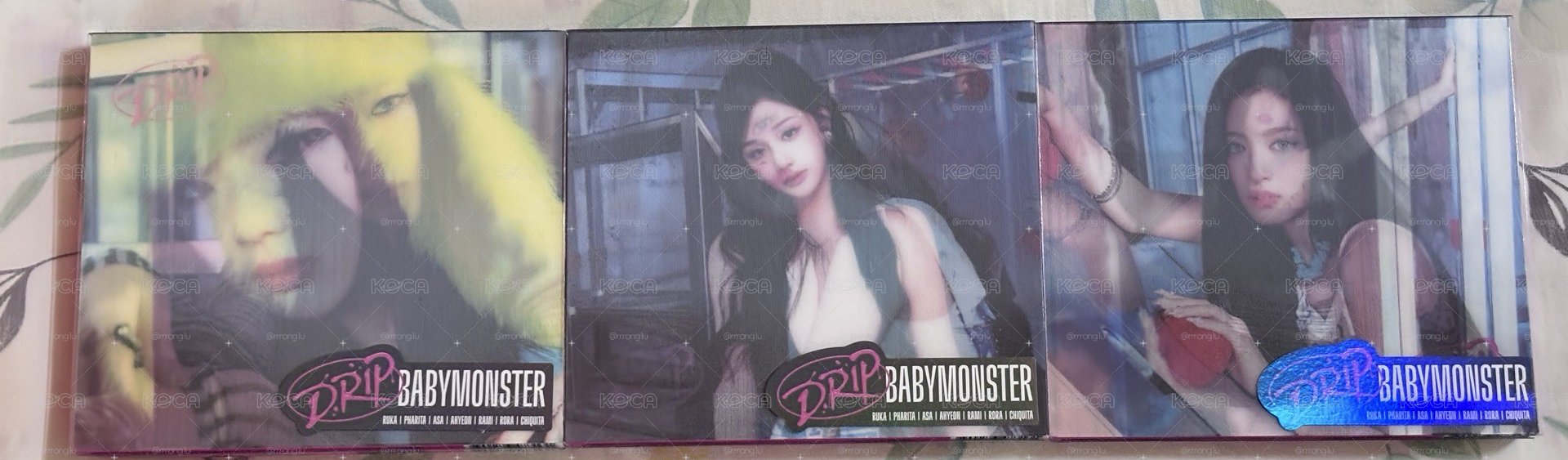 BABYMONSTER JC專 露塔賢 三張一起拍