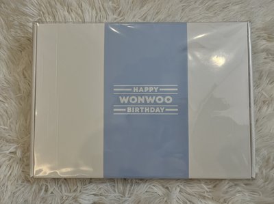 wonwoo生日禮盒 ver1&2