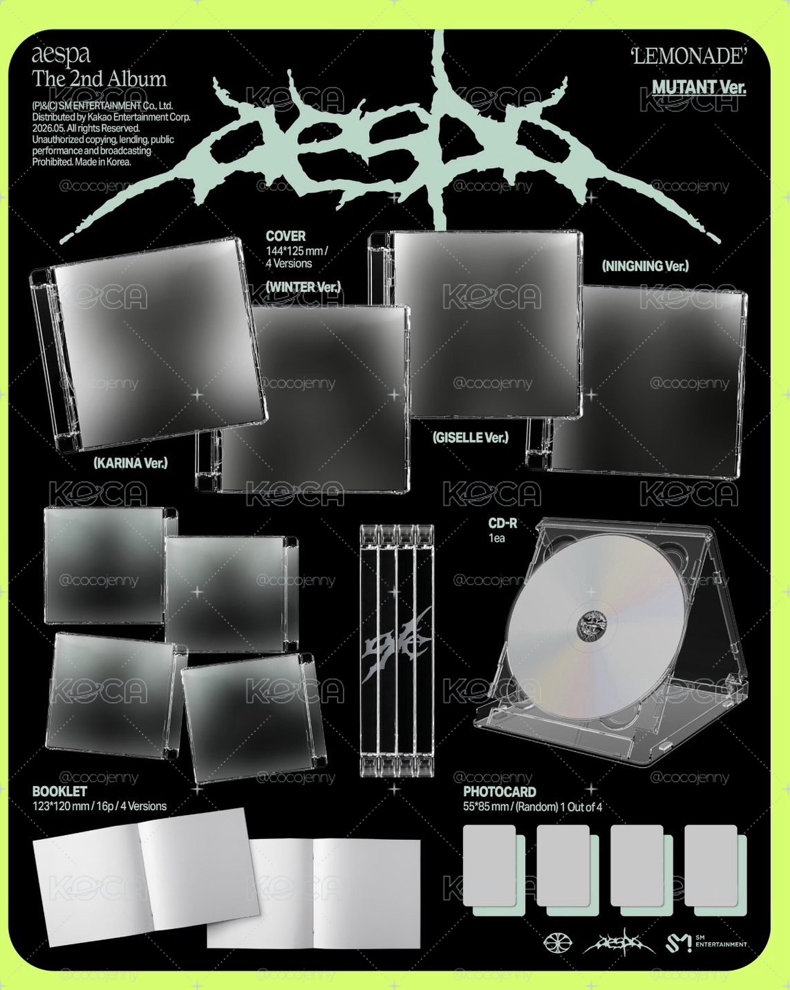 aespa 日版通路（MUTANT)版