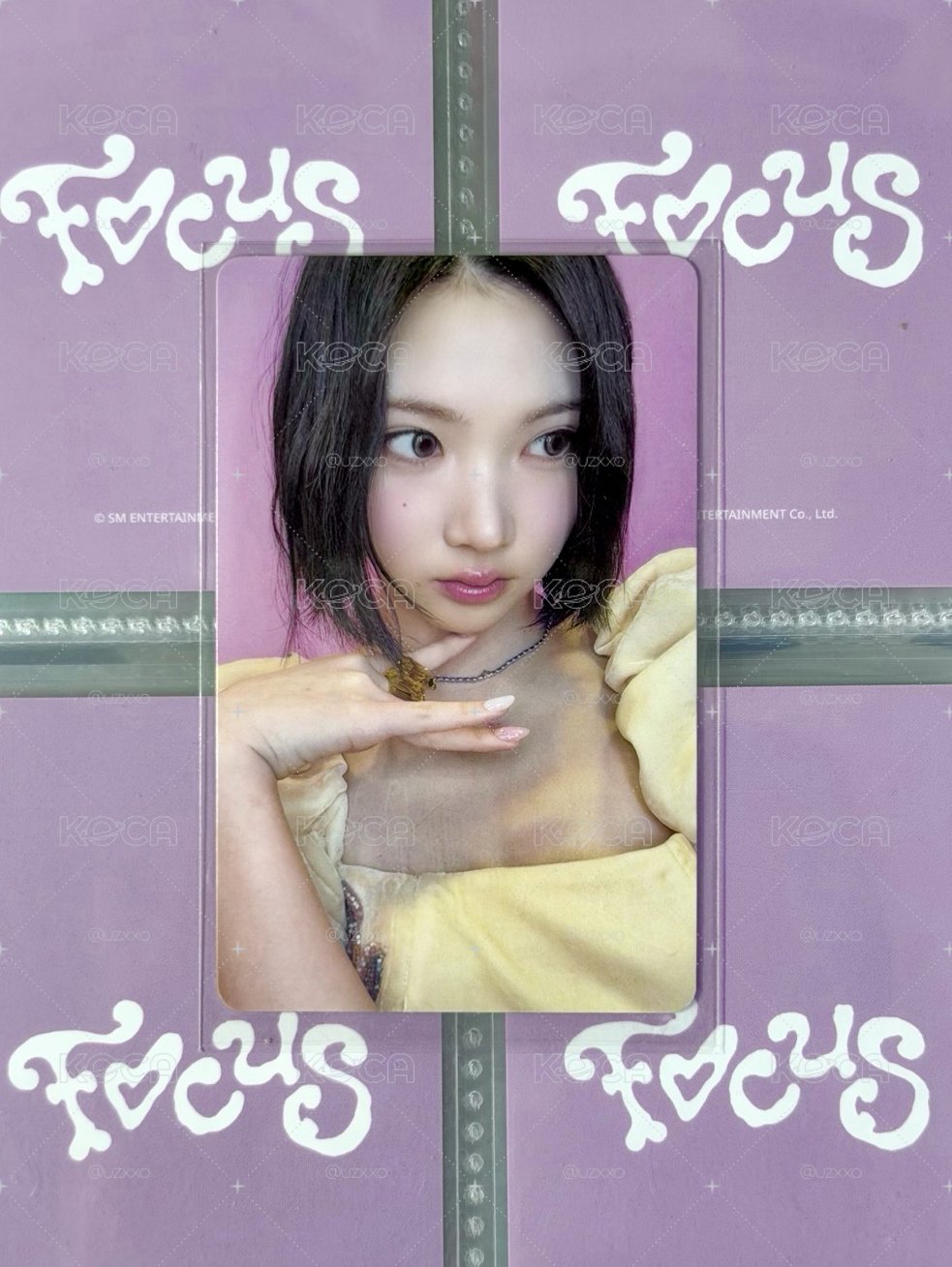 JIWOO KMS中文卡背「你出現我便擁有整個春天」