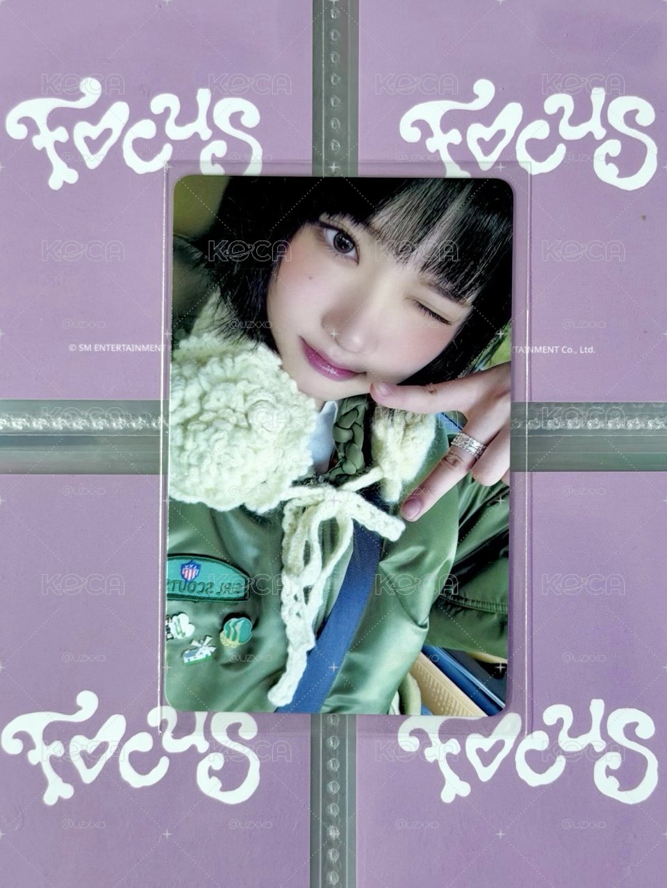JIWOO KMS中文卡背「宇天適合想念」