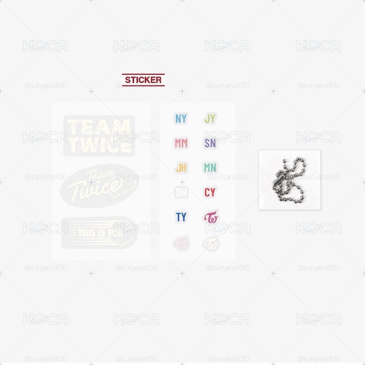TWICE 六巡 吊娃 工作坊娃 手作 豆豆眼愛心殼