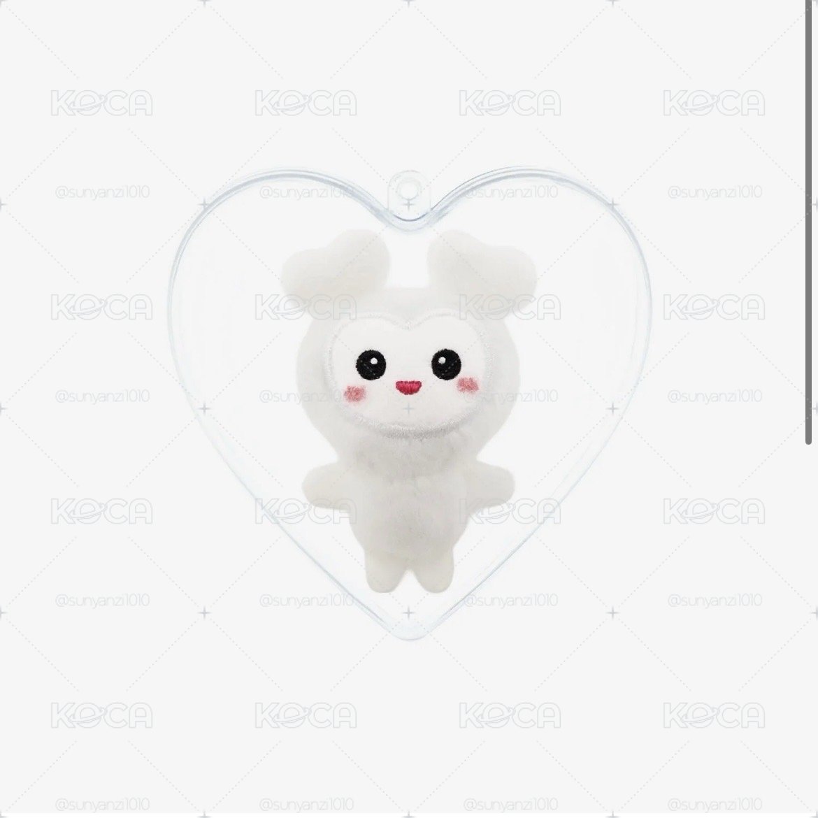 TWICE 六巡 吊娃 工作坊娃 手作 豆豆眼愛心殼