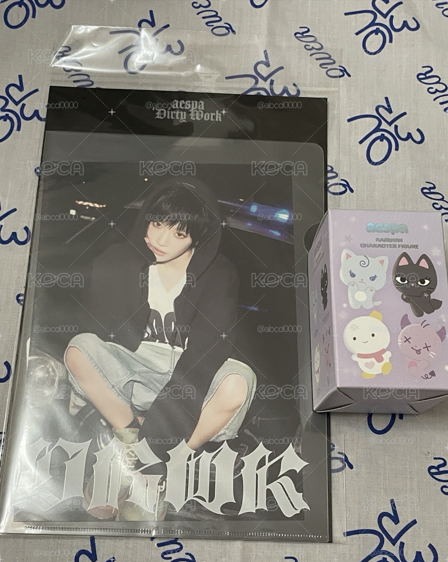 aespa 寧寧 明信片組+盲盒