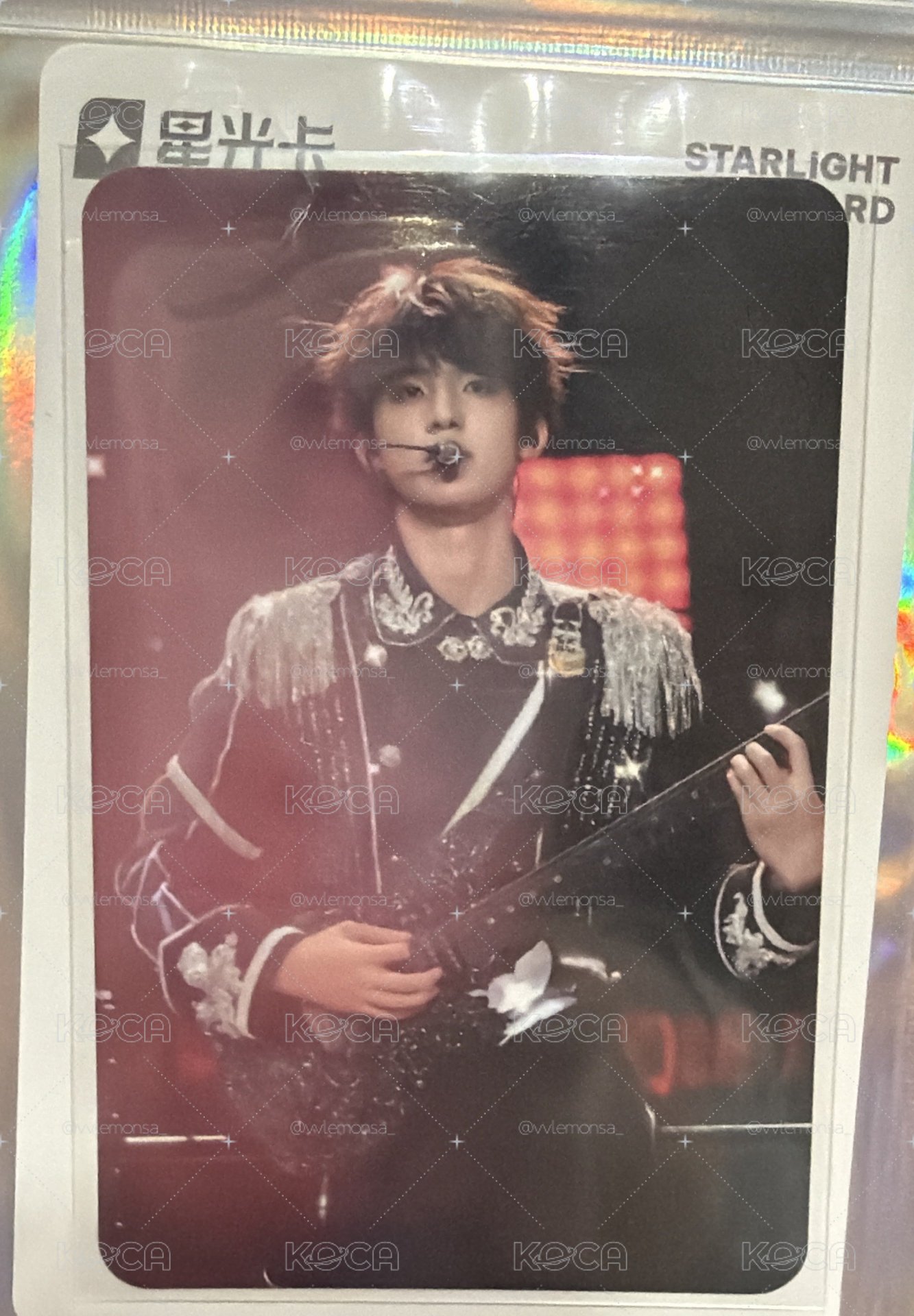 TOP登陸少年 張澤禹 無所謂計劃星光卡
