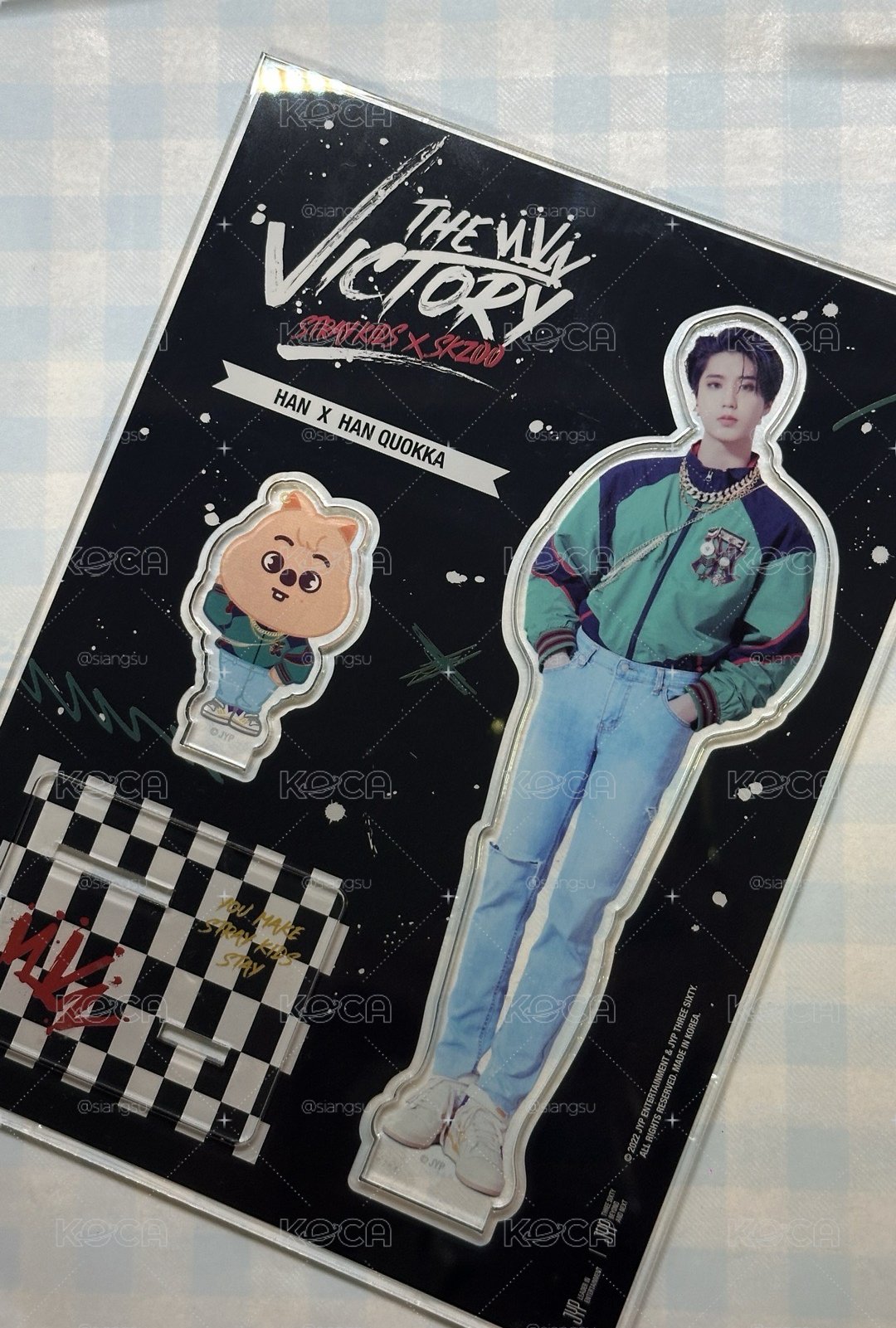 SKZ HAN 韓知城 THE VICTORY 快閃店 立牌 