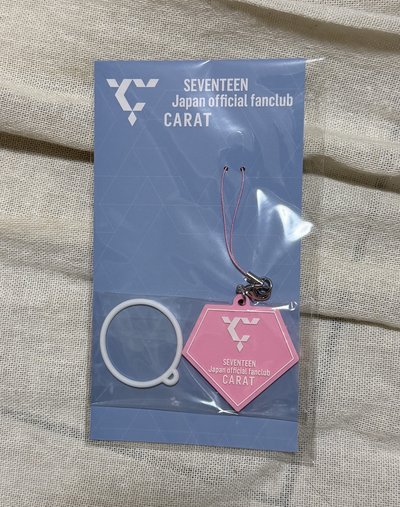 SEVENTEEN 日本FC會員 續會禮 吊飾 鑰匙圈