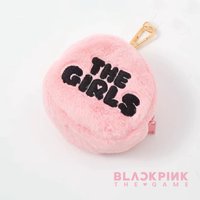 BPTG THE GIRLS 絨毛粉色 零錢包 