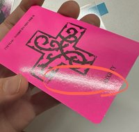 焦慮竣（背面有壓痕損）