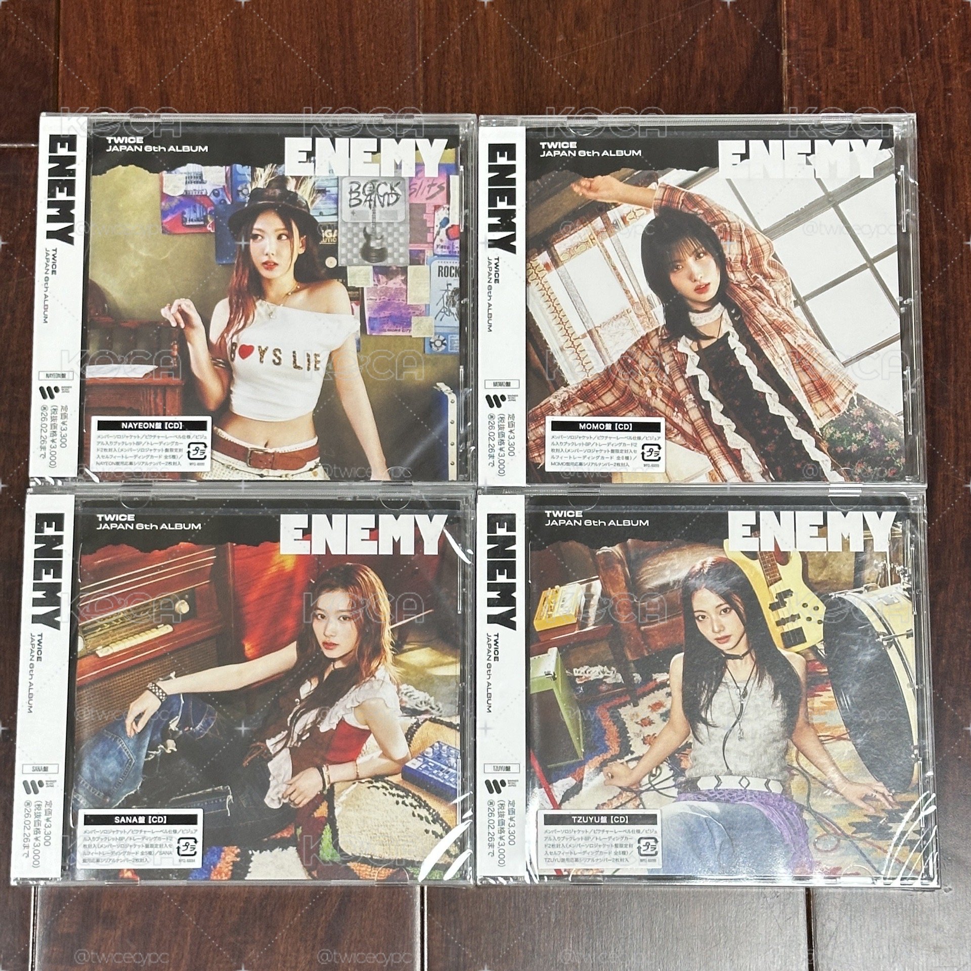 TWICE ENEMY 全新未拆單封