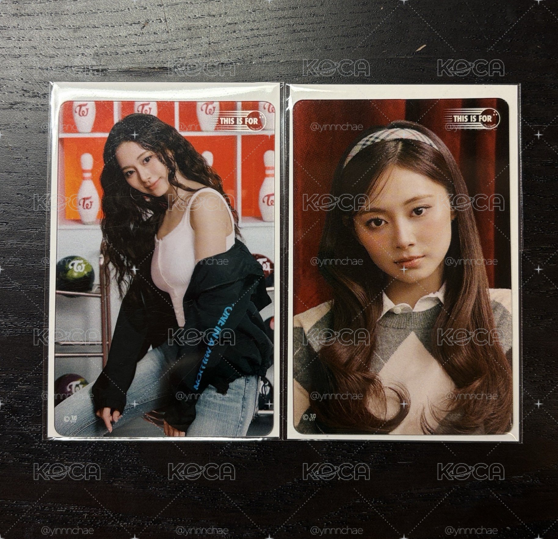 TWICE新國立一番賞透卡 子瑜