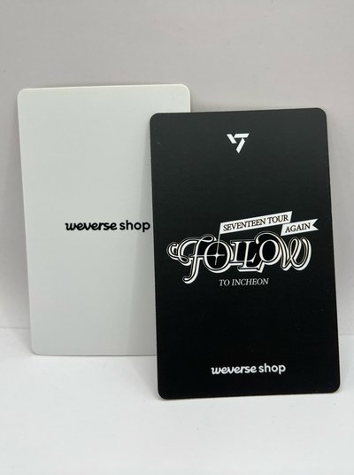 Seventeen wonwoo 圓佑仁川場限