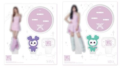 SANA、MINA 六巡 立牌（無小卡）