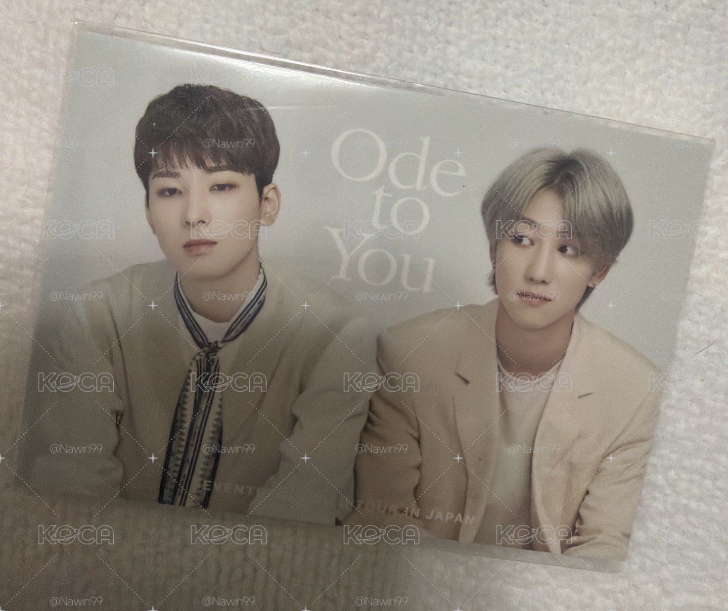 Seventeen Wonwoo The8小卡(2張)