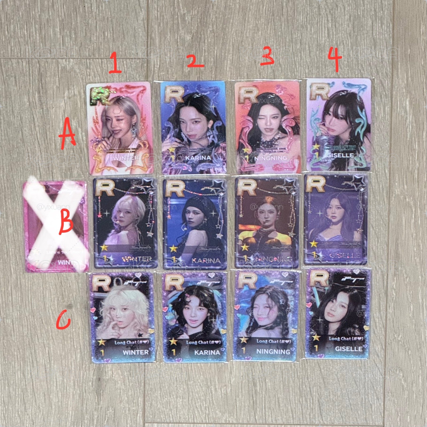 aespa遊戲卡