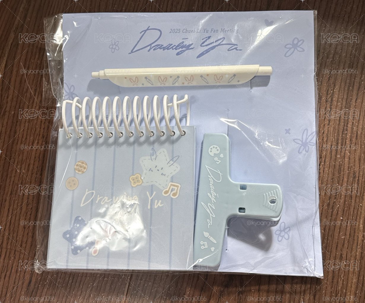 見面會 筆記本 迷你繪圖套裝