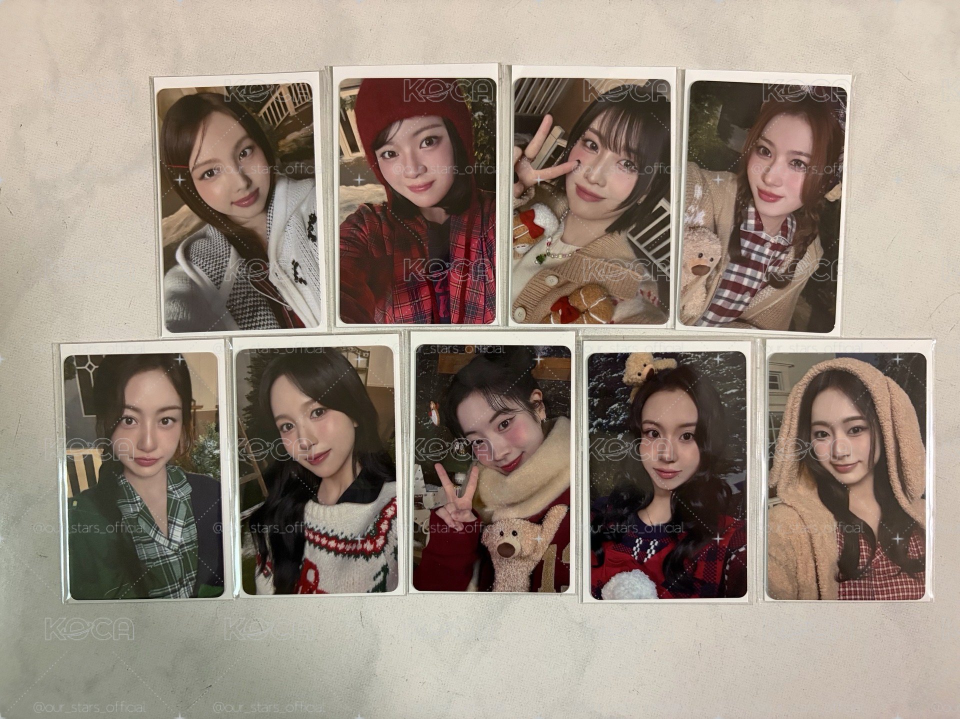 TWICE 日本 官方 Holiday Morning JYP 2025 快閃店 滿額卡 小卡