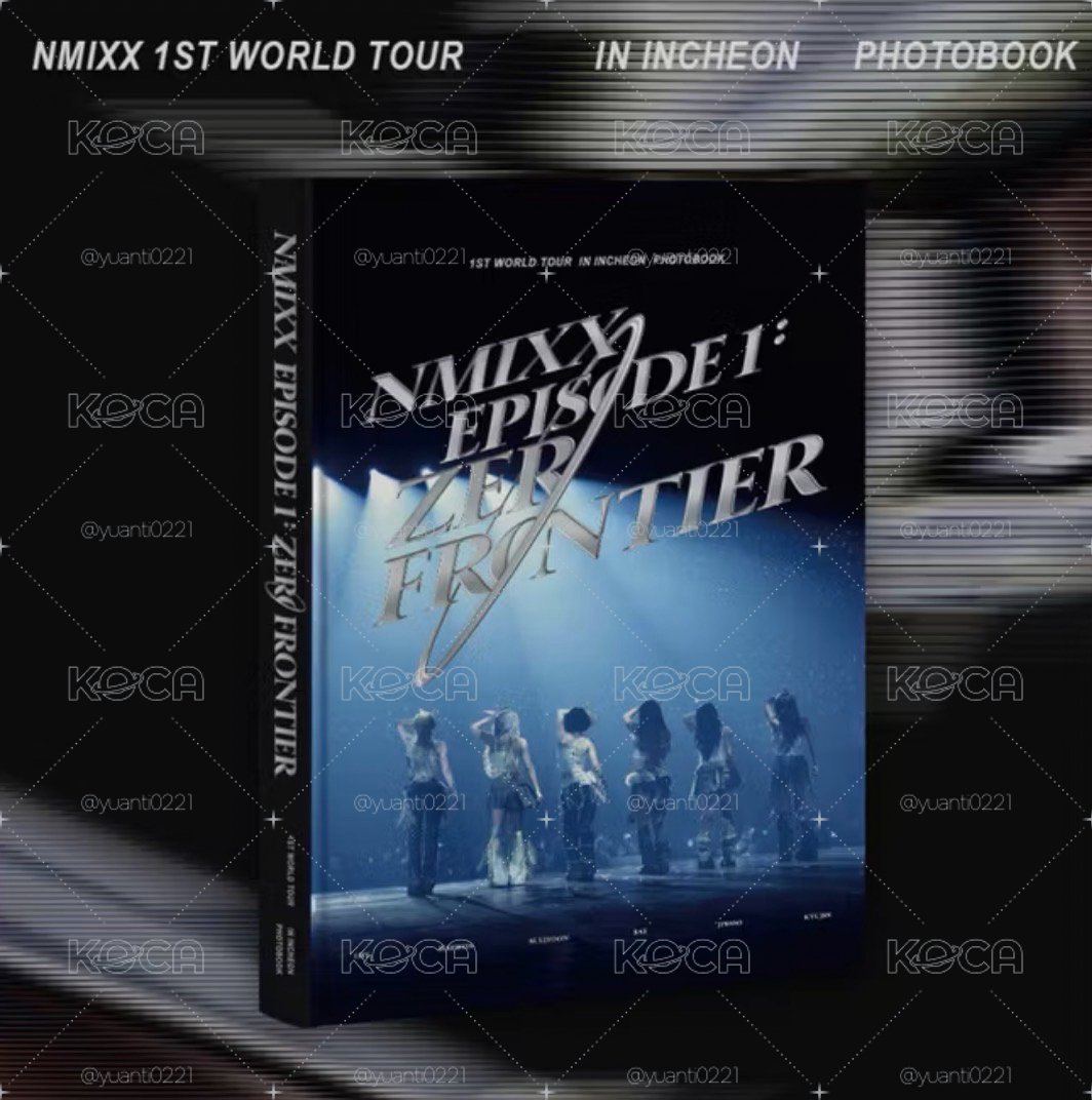 NMIXX 一巡pb 寫真集 世巡寫真書+Fans特典一套