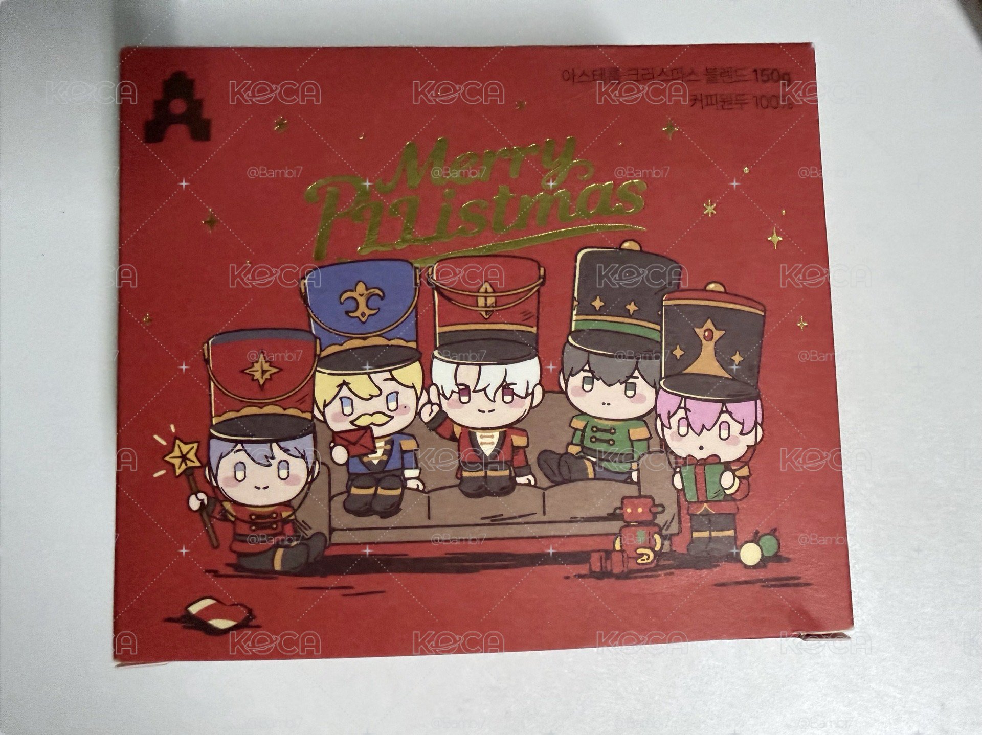 聖誕咖啡豆（無明信片）