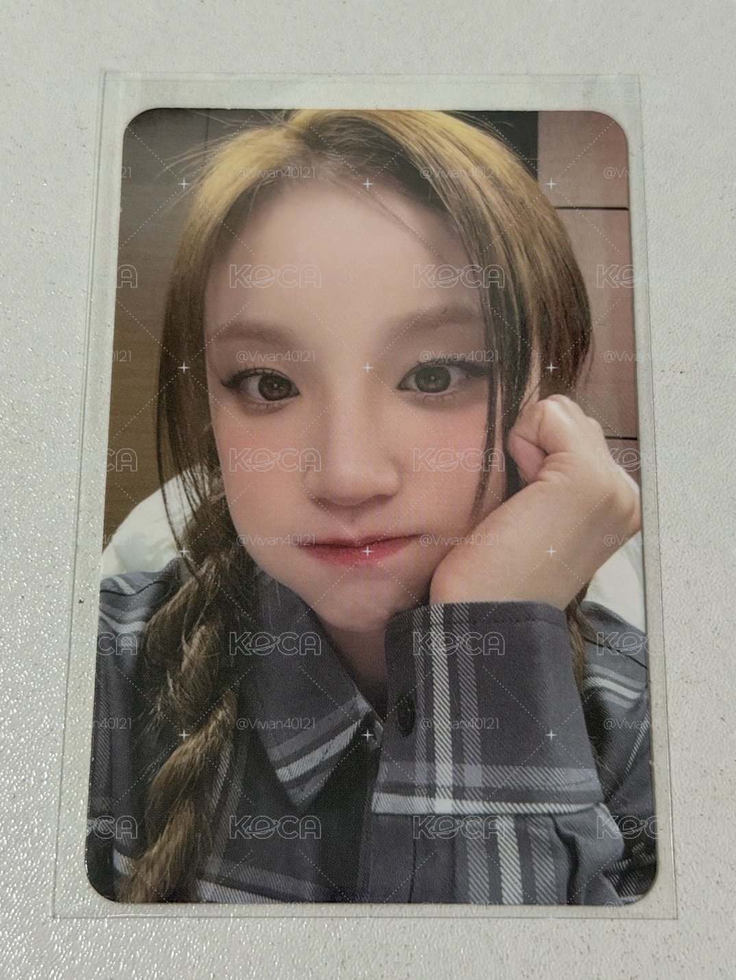 YUQ1 雨琦solo 特典卡 泡泡摩奇